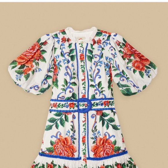 FARM Rio Colorful Floral Mini Dress - Picture 2 of 9